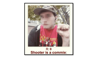 The photograph of Marcel Fontaine circulated by InfoWars